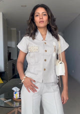 Women wearing stylish shirt with pant 