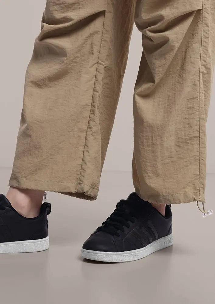 Beige Cargo Pants with Waist and Hem Strings IKI CHIC Private Ltd