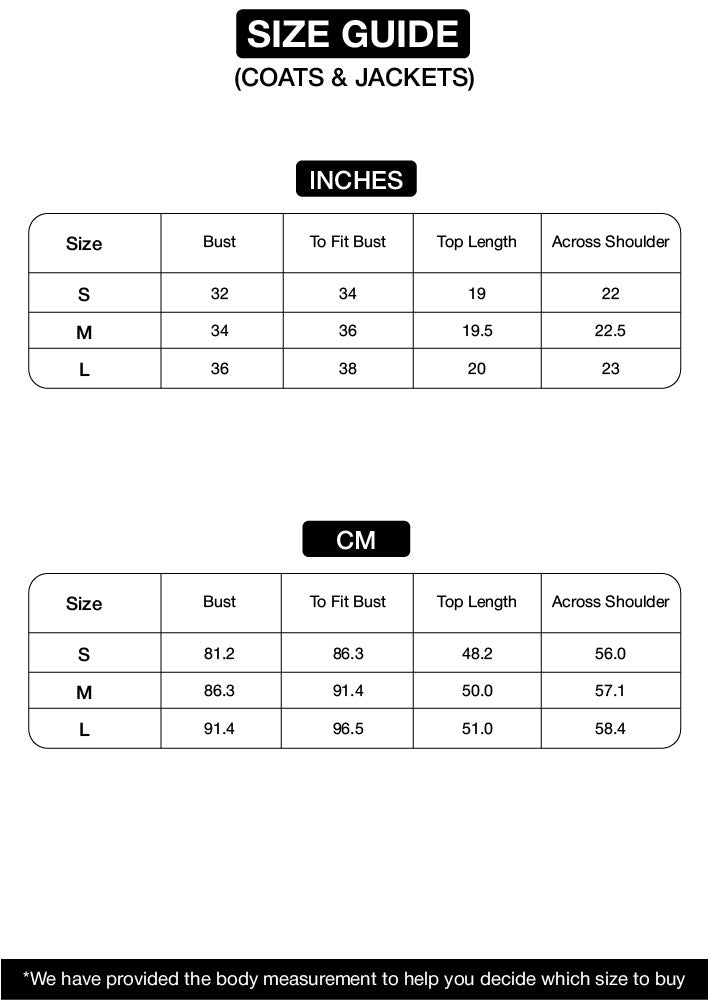 Black Fur Jacket with Front Buckle Straps IKI CHIC Private Ltd.