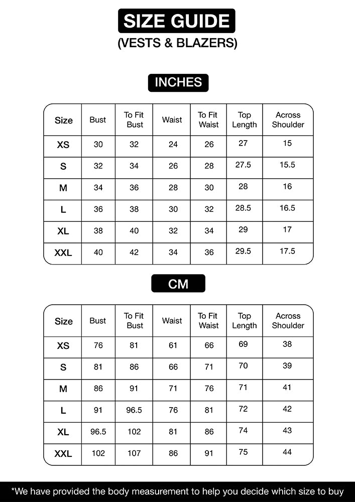 Off White Woolen Vest With Black Lace, Embleshment Detailing And Belt