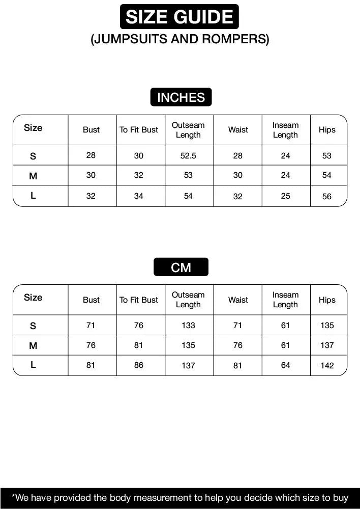 Wide Leg Casual Jumpsuit IKI CHIC Private Ltd