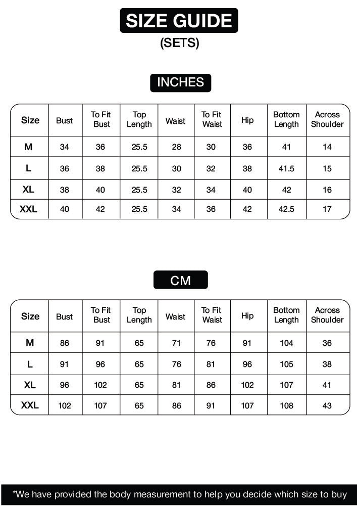 Blue Blossom Printed Co-ord Set IKI CHIC Private Ltd.