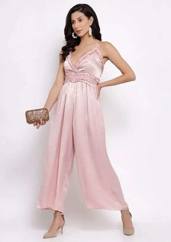 Wide Leg Casual Jumpsuit IKI CHIC Private Ltd