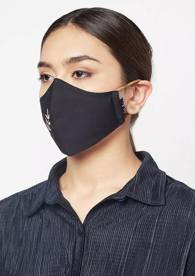 Embroidered Classy Face Mask