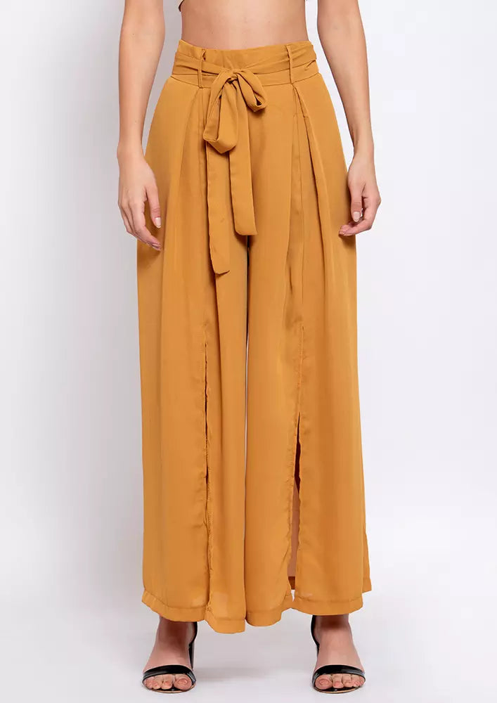 Retro Style Broad Leg Pants IKI CHIC Private Ltd