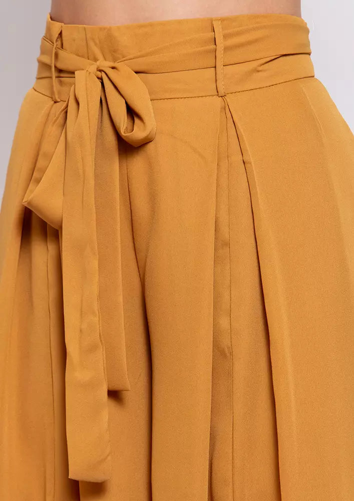 Retro Style Broad Leg Pants IKI CHIC Private Ltd