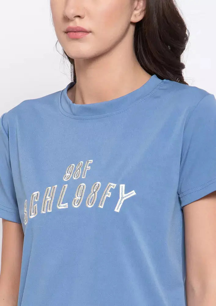 Round Neck T-Shirt And Pant Set IKI CHIC Private Ltd