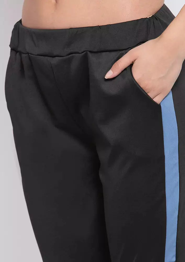 Round Neck T-Shirt And Pant Set IKI CHIC Private Ltd