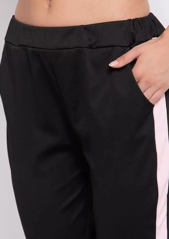 Round Neck T-Shirt And Pant Set IKI CHIC Private Ltd