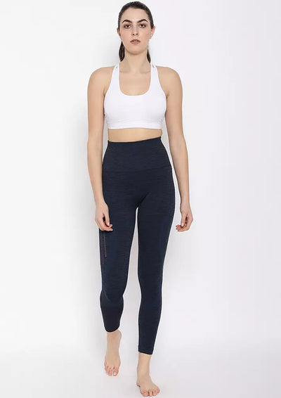 Seamless High waisted Workout Leggings With Cutout