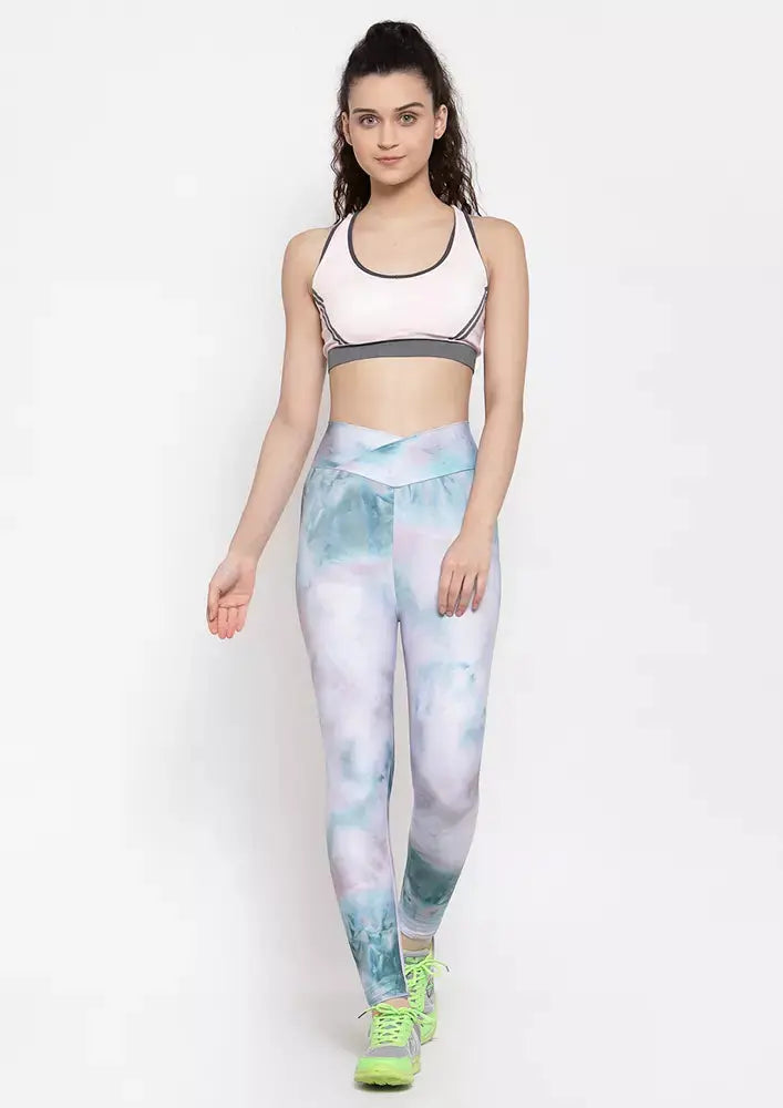 Tie Dye Highwaist Yoga Leggings IKI CHIC Private Ltd