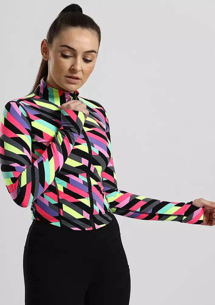 Full Sleeves Quick Dry Sports Jacket IKI CHIC Private Ltd