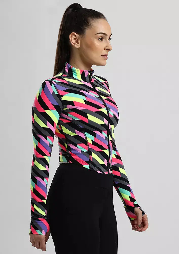 Full Sleeves Quick Dry Sports Jacket IKI CHIC Private Ltd