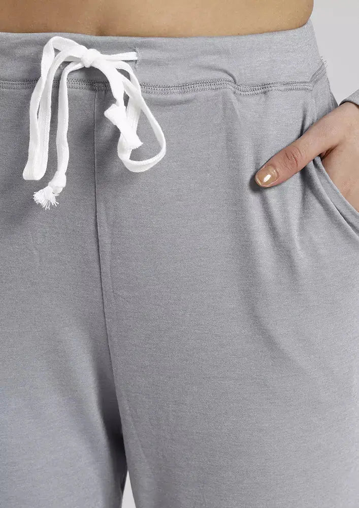 Raglon Sleeve Top And Pant Loungewear Set IKI CHIC Private Ltd