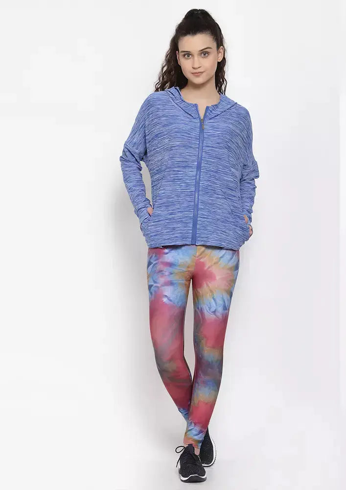 ZIP UP HOODIE JACKET WITH THUMB HOLE IKI CHIC Private Ltd