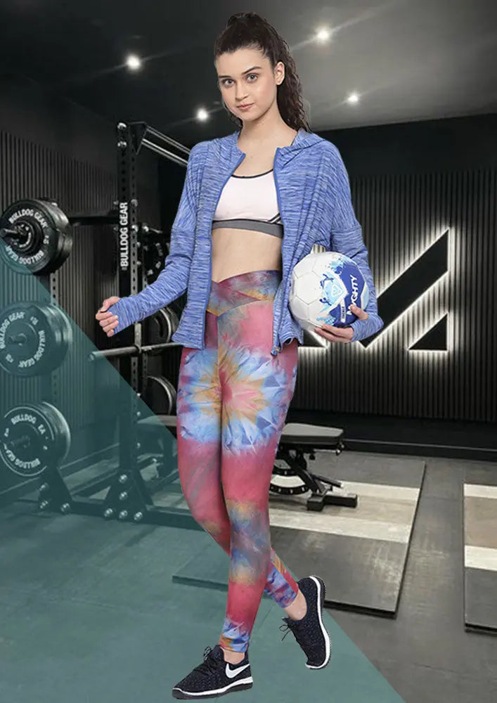 ZIP UP HOODIE JACKET WITH THUMB HOLE IKI CHIC Private Ltd