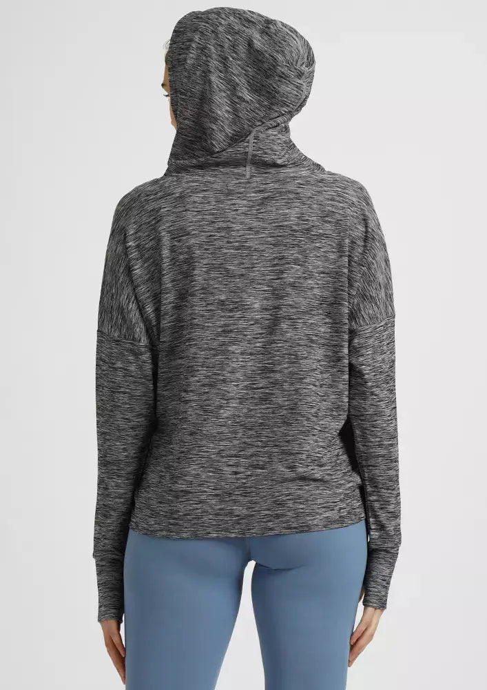 ZIP UP HOODIE JACKET WITH THUMB HOLE IKI CHIC Private Ltd