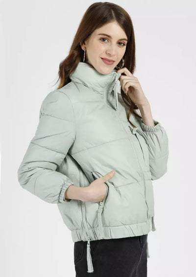 Soft Puffer Jacket With Multiple Pocket