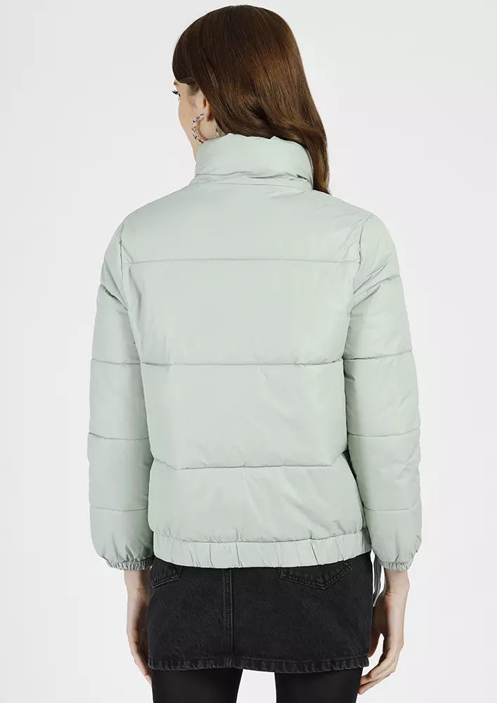Soft Puffer Jacket With Multiple Pocket