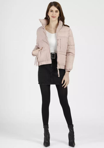 Soft Puffer Jacket With Multiple Pocket
